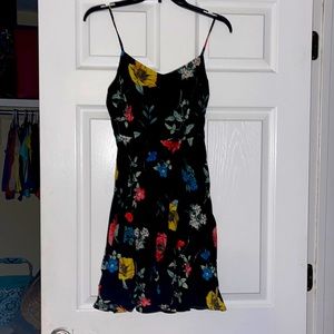 Old Navy Black Floral dress size small